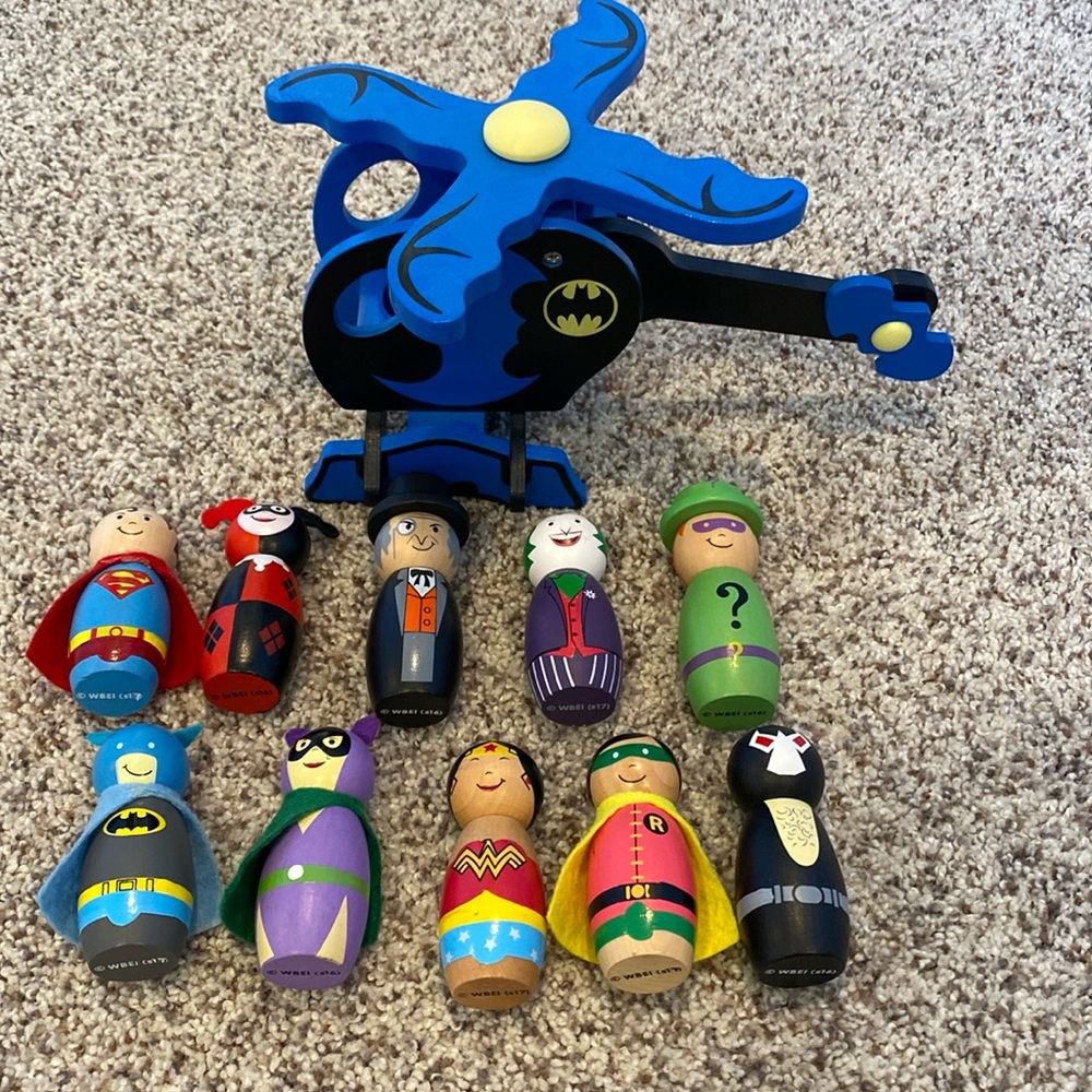 EUC Batman Superman Pottery Barn Kids